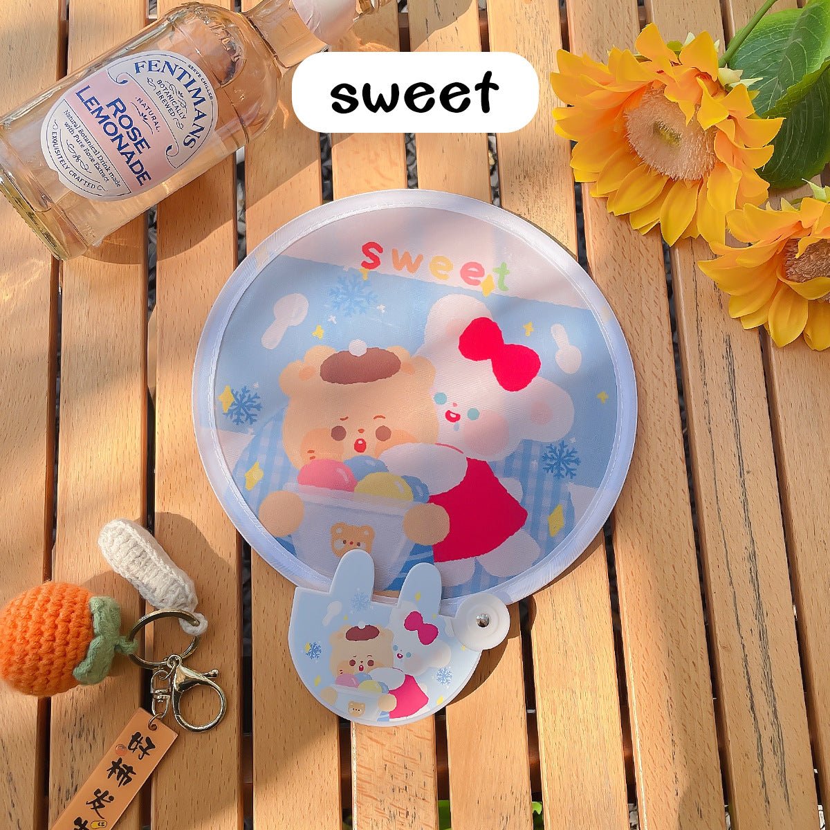Children's Day Gift Cartoon Folding Fan | Luxury Home Accessories | Heulog Glow