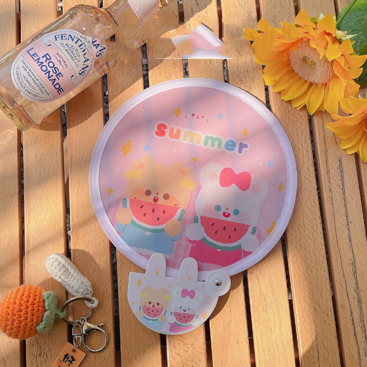 Children's Day Gift Cartoon Folding Fan | Luxury Home Accessories | Heulog Glow