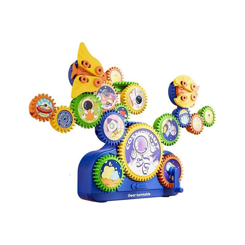 Children's Electric Building Blocks Variable Gear Rotating Assembly Puzzle Toy | Luxury Home Accessories | Heulog Glow