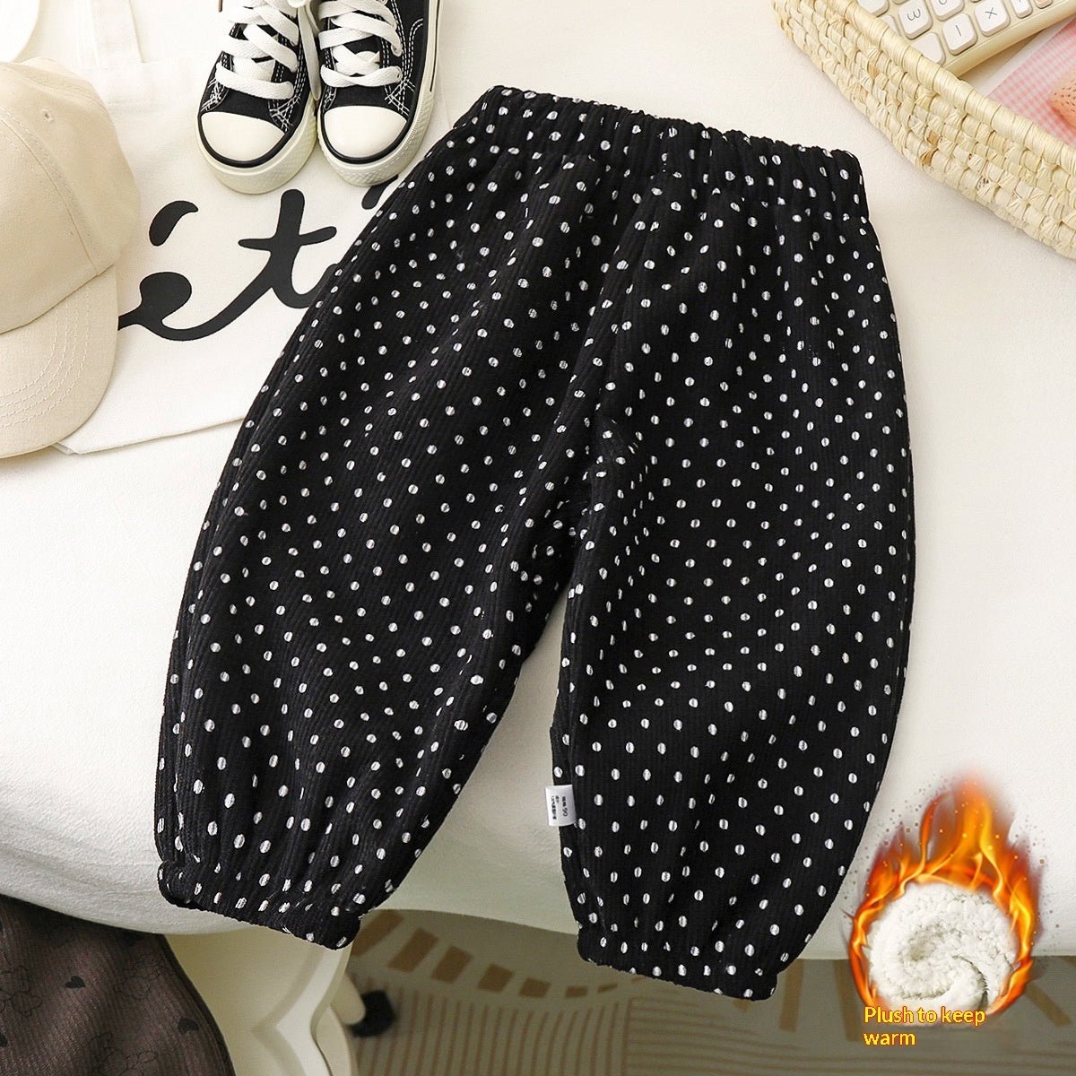 Children's Fleece-lined Warm Thickened Sweatpants | Luxury Home Accessories | Heulog Glow