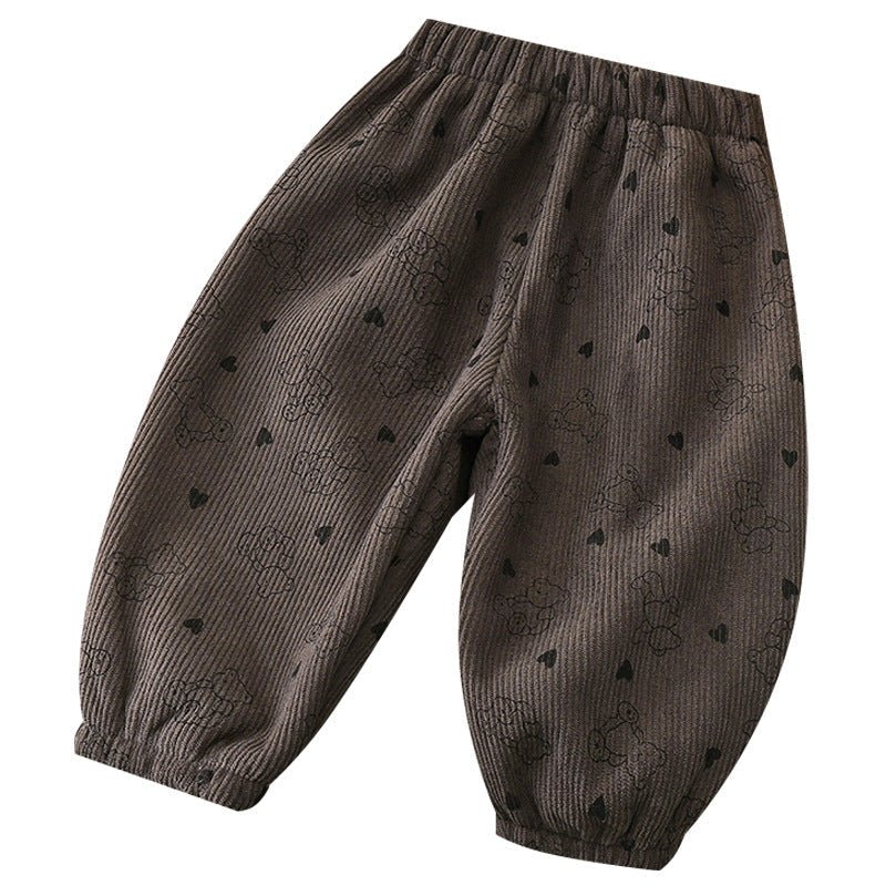 Children's Fleece-lined Warm Thickened Sweatpants | Luxury Home Accessories | Heulog Glow