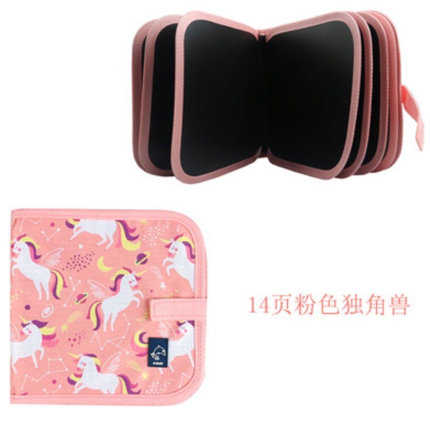 Children's Portable Drawing Book Blackboard Album Early Education Gift | Luxury Home Accessories | Heulog Glow