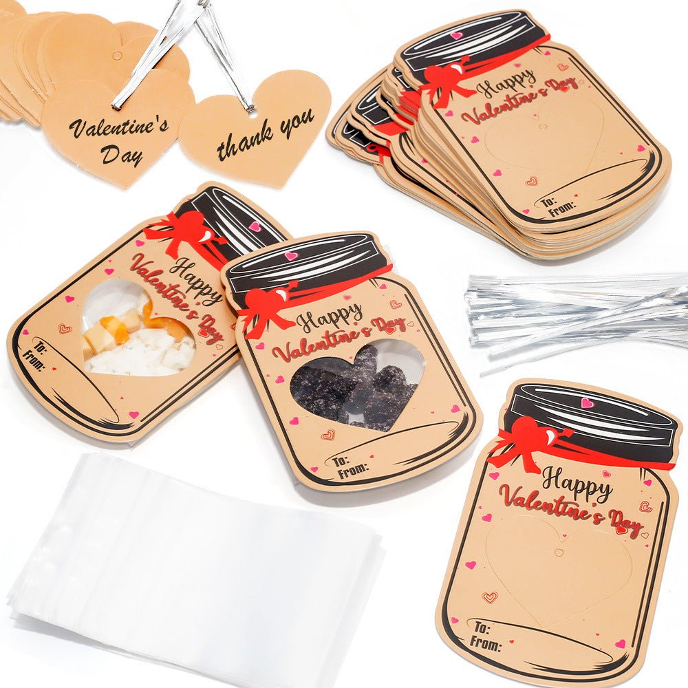 Children's Valentine's Day Gift Suit Greeting Card | Luxury Home Accessories | Heulog Glow