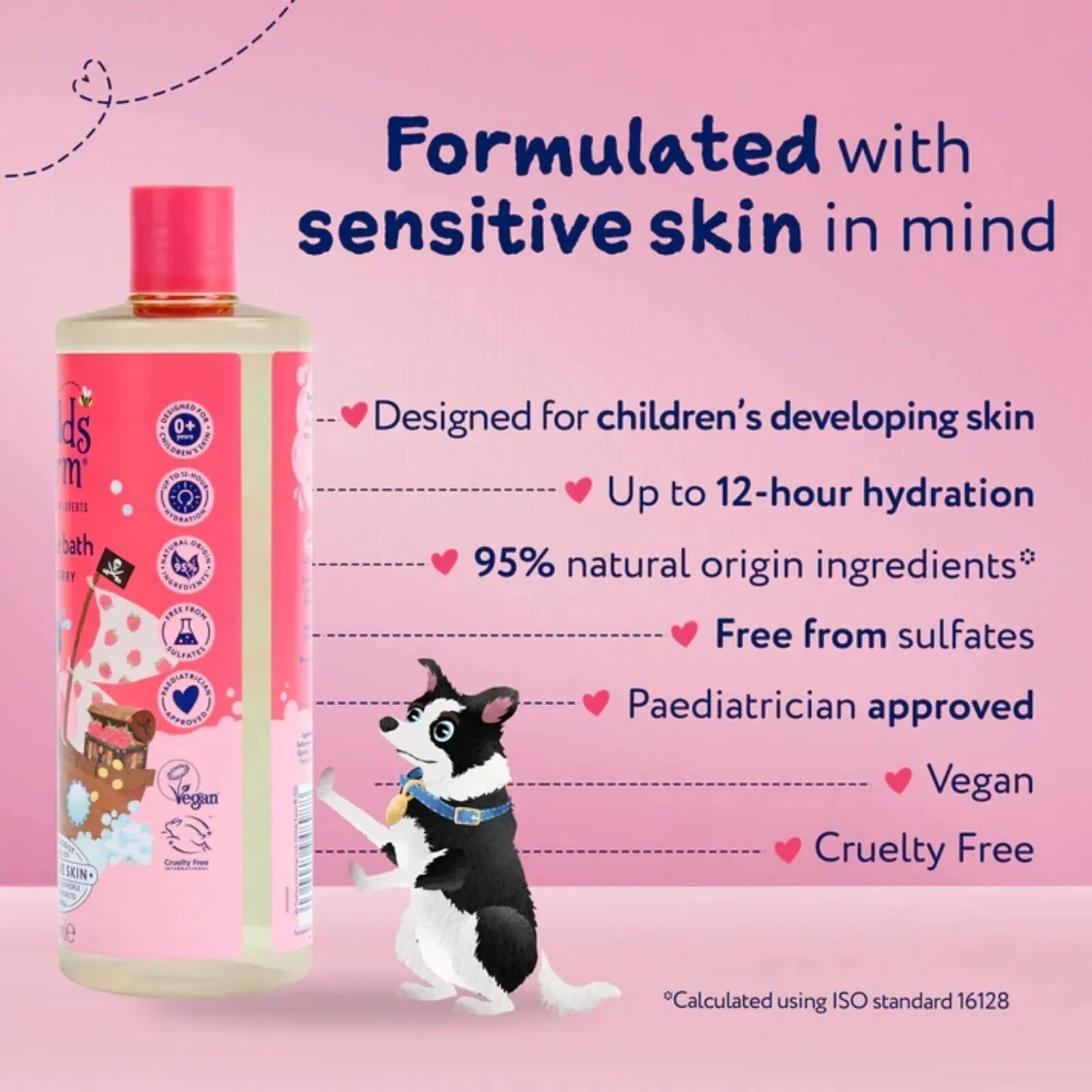 Childs Farm Bubble Bath 500ml - Raspberry | Luxury Home Accessories | Heulog Glow