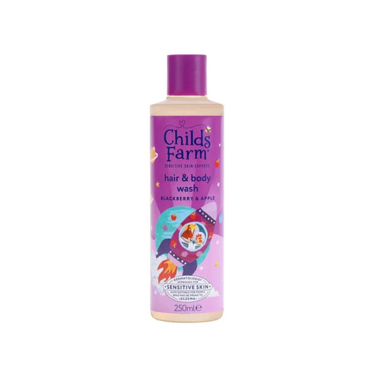 Childs Farm Hair & Body Wash 250ml - Blackberry & Apple | Luxury Home Accessories | Heulog Glow