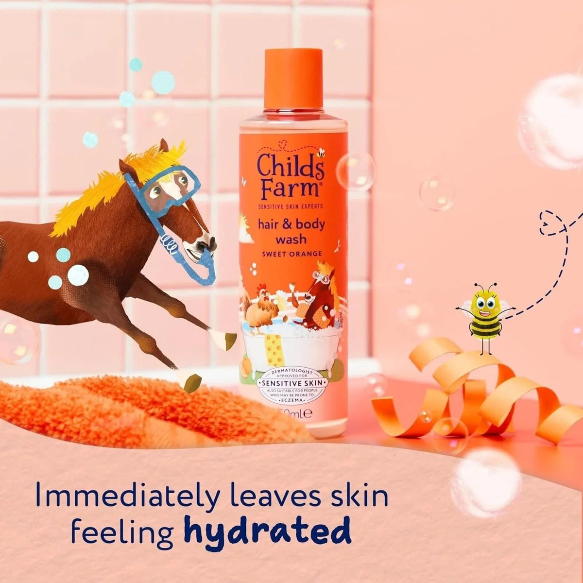 Childs Farm Hair & Body Wash 250ml - Sweet Orange | Luxury Home Accessories | Heulog Glow