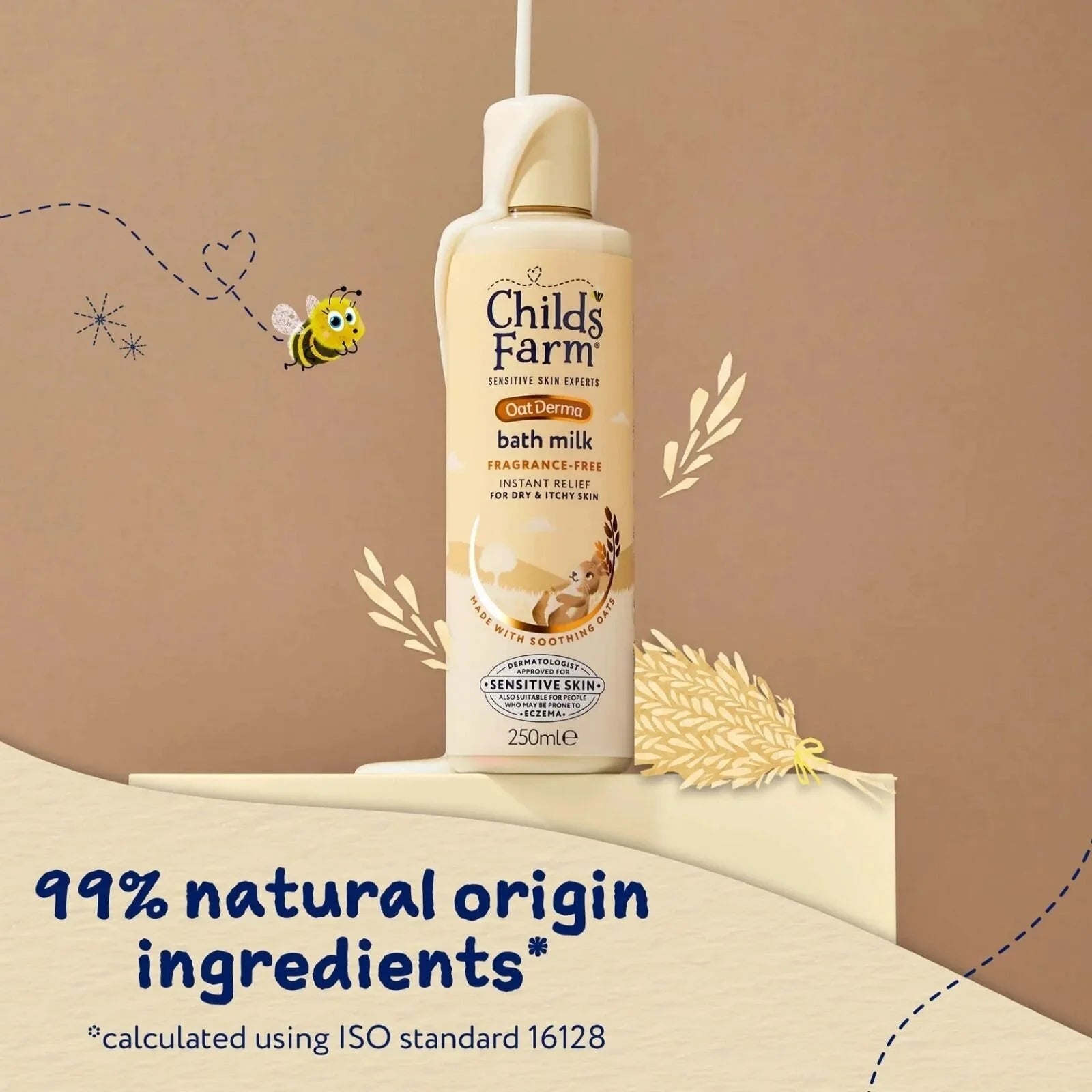 Childs Farm Oatderma Bath Milk 250ml | Luxury Home Accessories | Heulog Glow