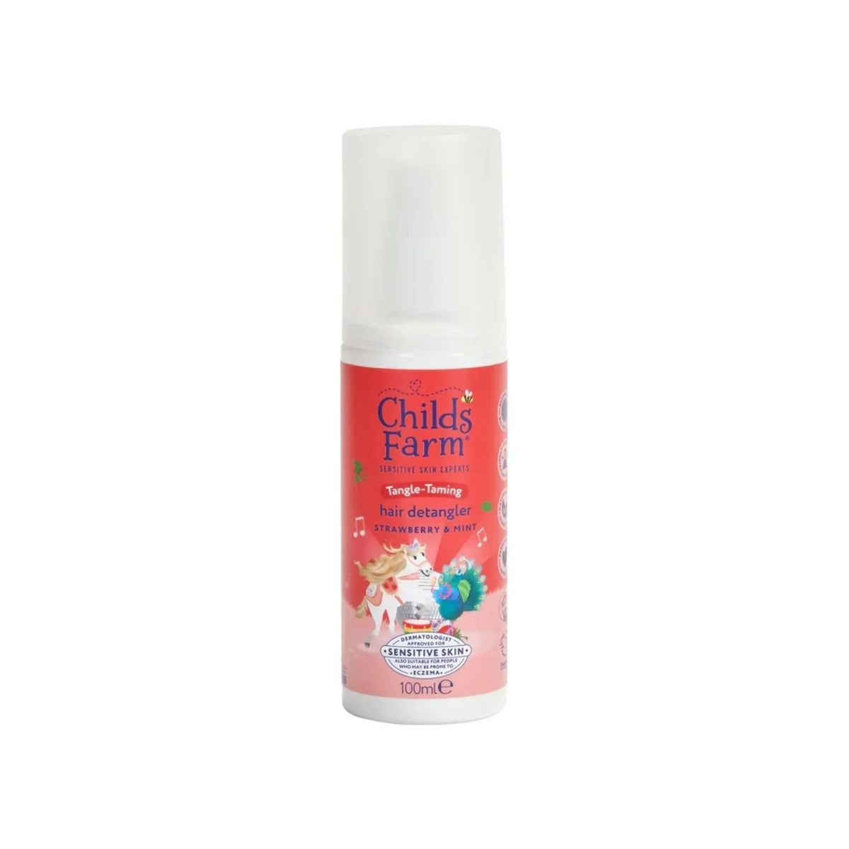 Childs Farm Tangle Taming 3-in-1 Hair Detangler 100ml - Strawberry & Mint | Luxury Home Accessories | Heulog Glow