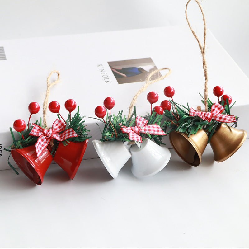 Chinese Hawthorn Bow Hemp Rope Jingling Bell Decoration | Luxury Home Accessories | Heulog Glow