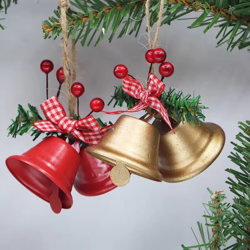 Chinese Hawthorn Bow Hemp Rope Jingling Bell Decoration | Luxury Home Accessories | Heulog Glow