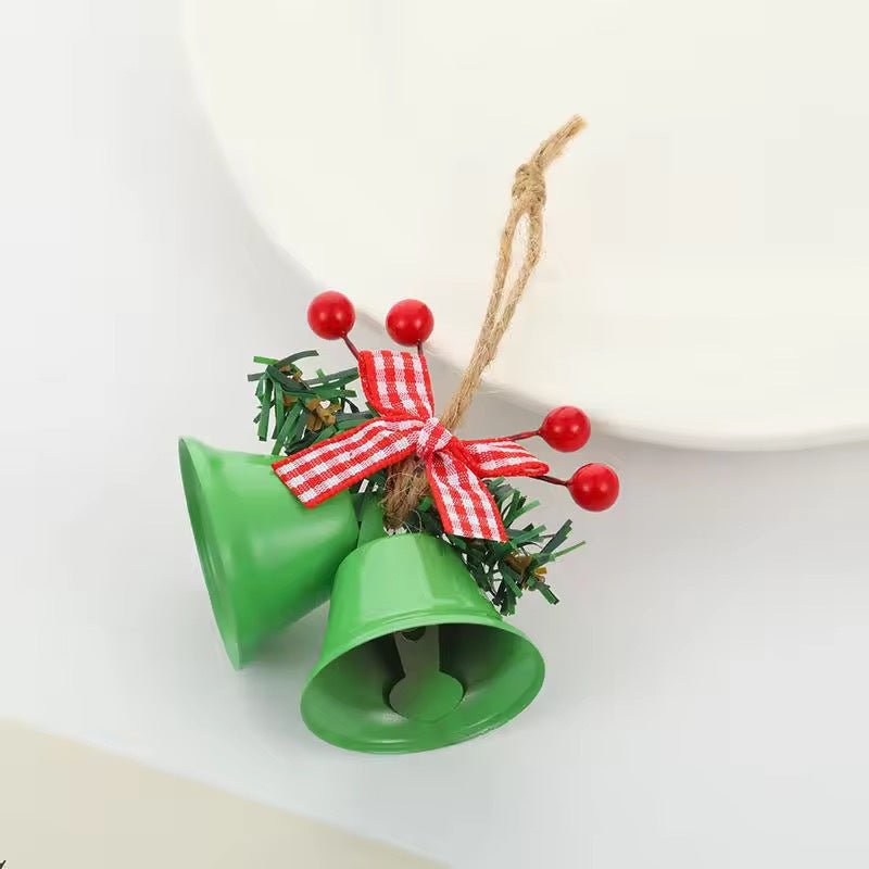 Chinese Hawthorn Bow Hemp Rope Jingling Bell Decoration | Luxury Home Accessories | Heulog Glow