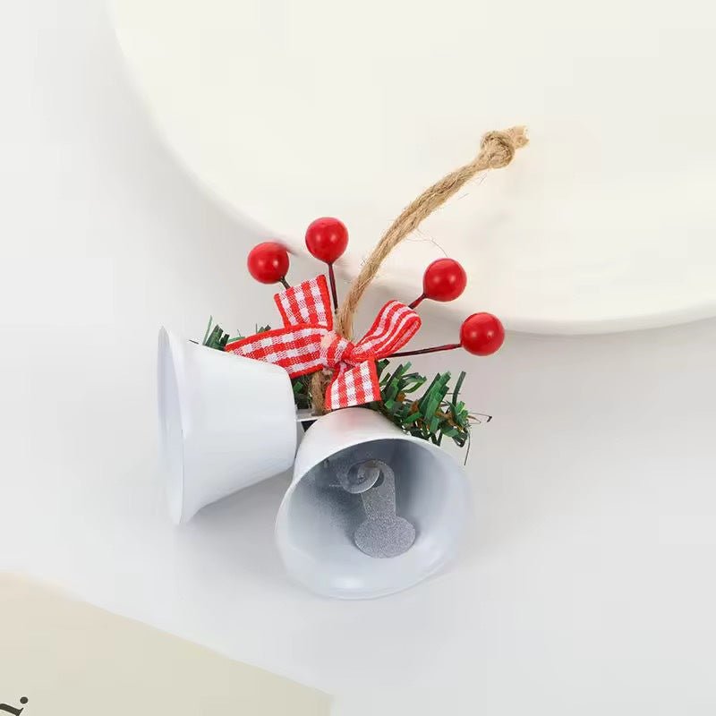 Chinese Hawthorn Bow Hemp Rope Jingling Bell Decoration | Luxury Home Accessories | Heulog Glow