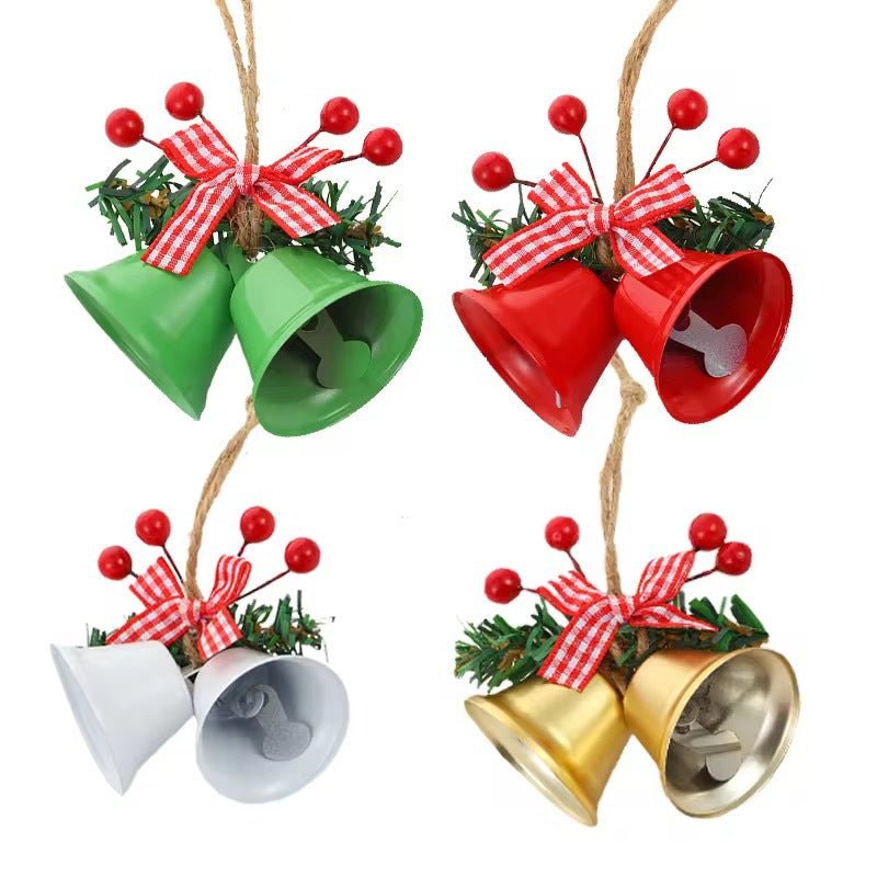 Chinese Hawthorn Bow Hemp Rope Jingling Bell Decoration | Luxury Home Accessories | Heulog Glow