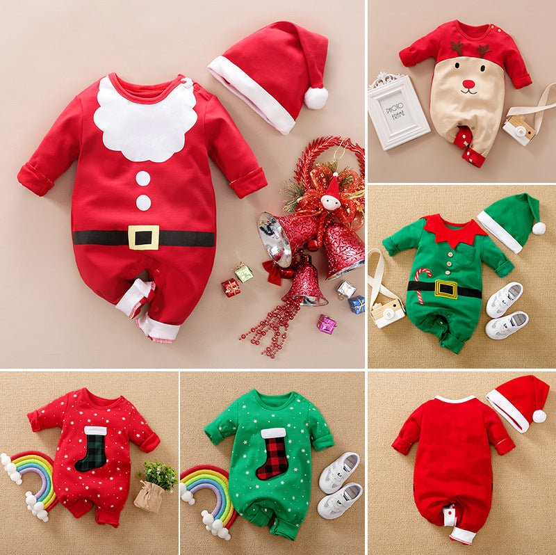 Christmas Clothes Spring And Autumn Baby Onesies | Luxury Home Accessories | Heulog Glow