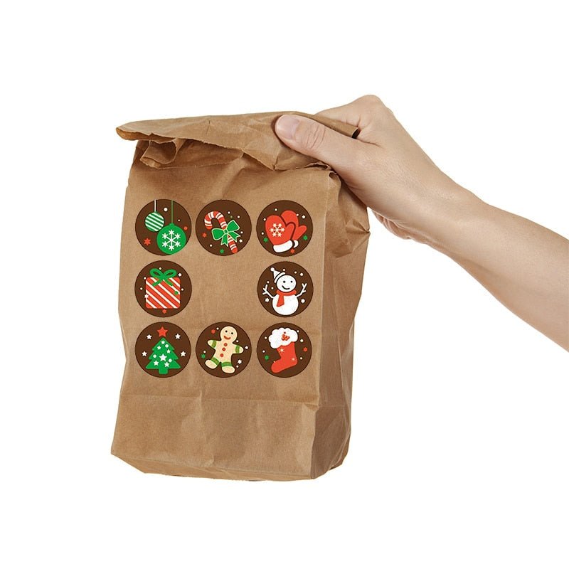 Christmas Day Decoration Gift Series Sticker Label | Luxury Home Accessories | Heulog Glow