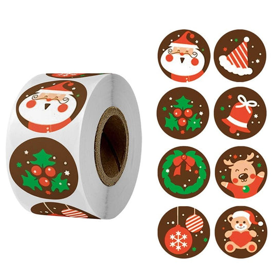 Christmas Day Decoration Gift Series Sticker Label | Luxury Home Accessories | Heulog Glow