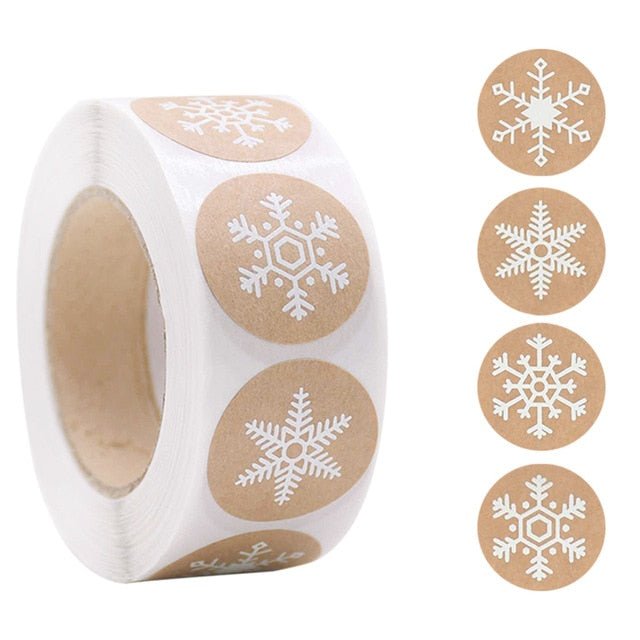 Christmas Day Decoration Gift Series Sticker Label | Luxury Home Accessories | Heulog Glow