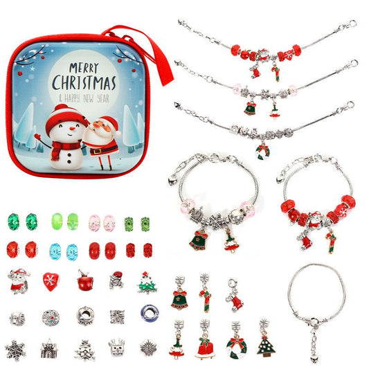 Christmas Day Gift Hand-beaded Bracelet Set | Luxury Home Accessories | Heulog Glow