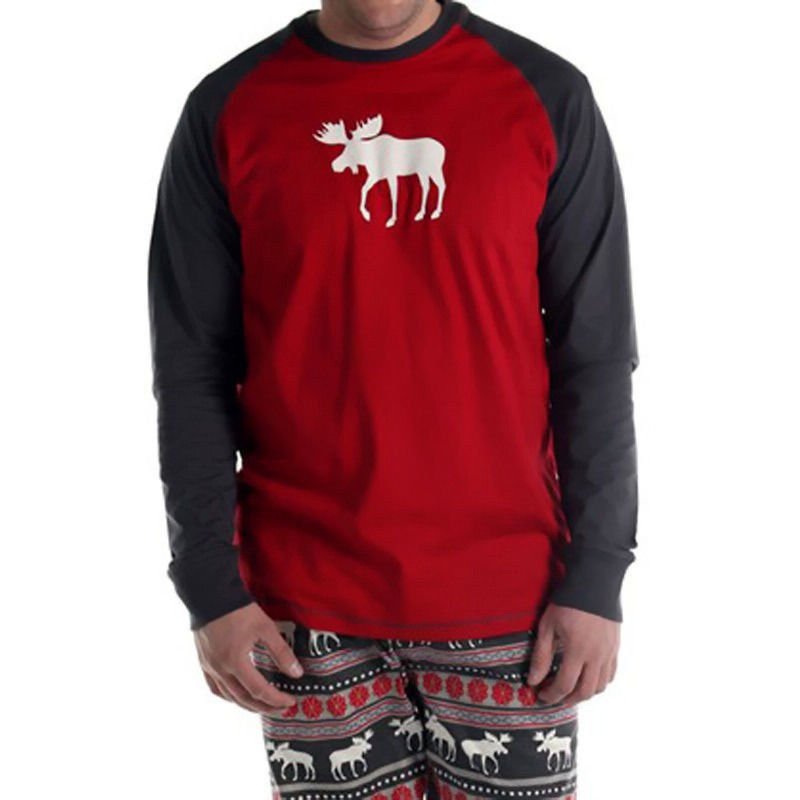 Christmas elk print family pajamas | Luxury Home Accessories | Heulog Glow