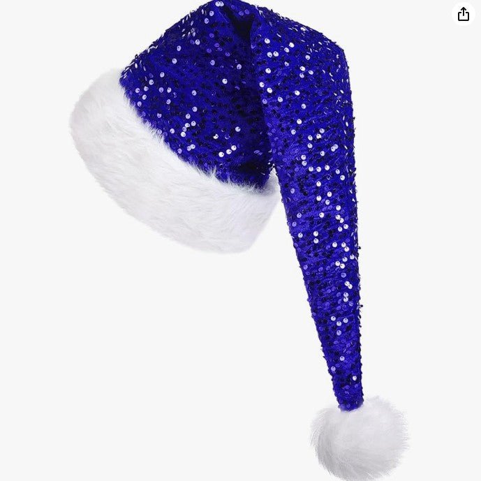 Christmas Sequin Decoration Atmosphere Sequin Cap | Luxury Home Accessories | Heulog Glow