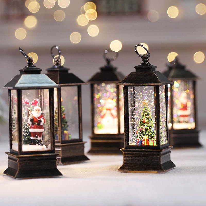 Christmas Simulation LED Flame Small Oil Lamp | Luxury Home Accessories | Heulog Glow