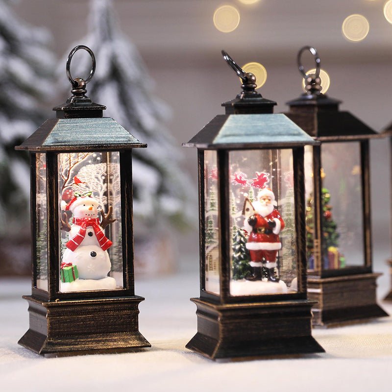 Christmas Simulation LED Flame Small Oil Lamp | Luxury Home Accessories | Heulog Glow