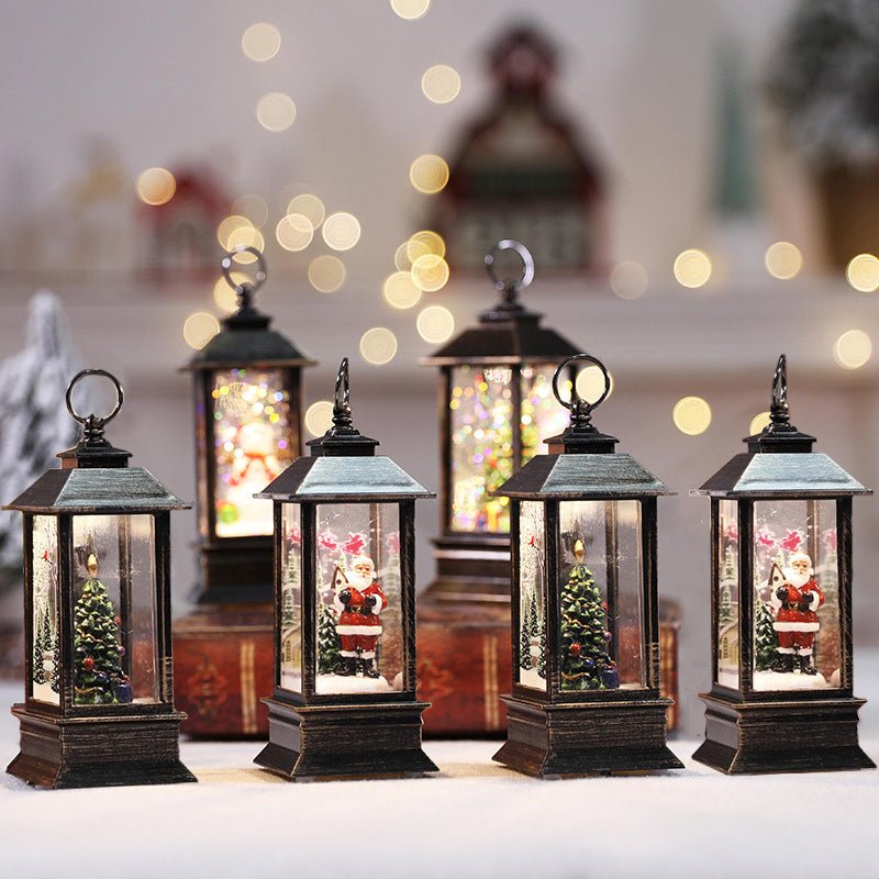 Christmas Simulation LED Flame Small Oil Lamp | Luxury Home Accessories | Heulog Glow