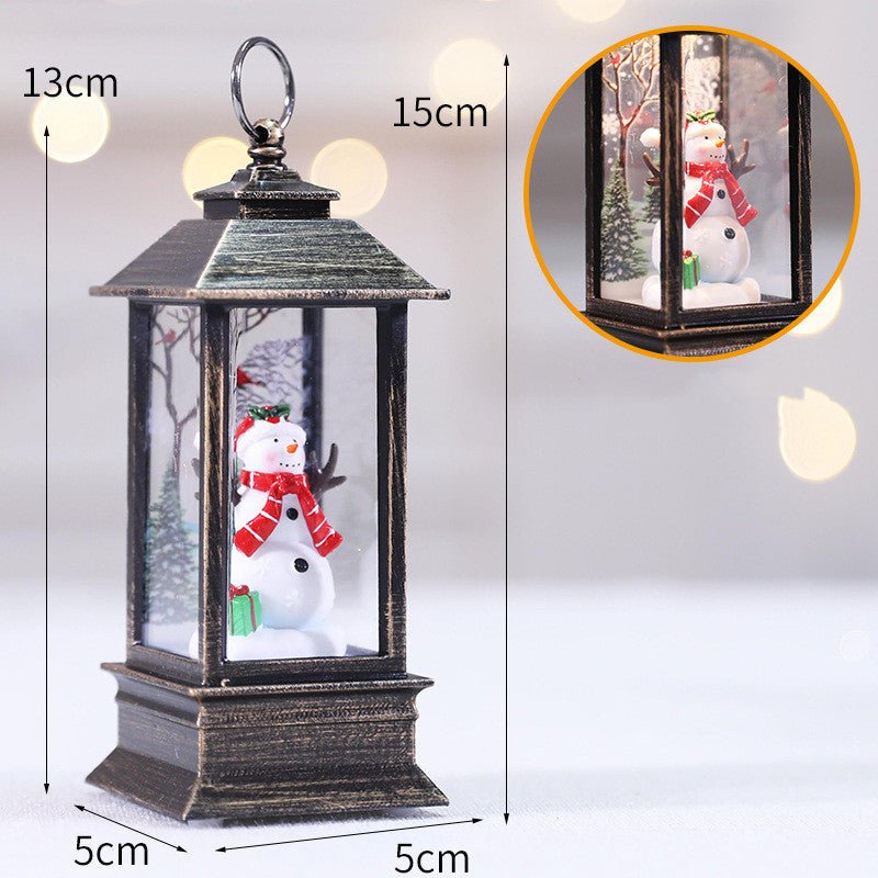 Christmas Simulation LED Flame Small Oil Lamp | Luxury Home Accessories | Heulog Glow