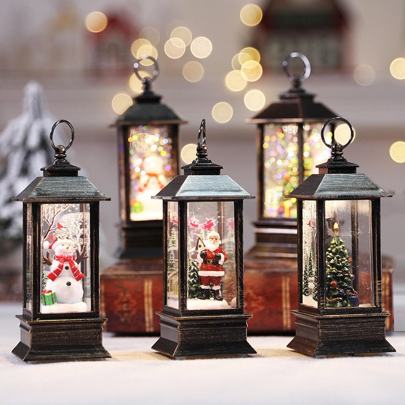 Christmas Simulation LED Flame Small Oil Lamp | Luxury Home Accessories | Heulog Glow