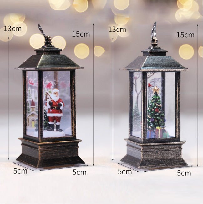 Christmas Simulation LED Flame Small Oil Lamp | Luxury Home Accessories | Heulog Glow