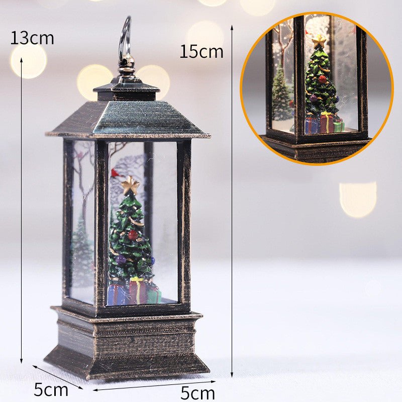 Christmas Simulation LED Flame Small Oil Lamp | Luxury Home Accessories | Heulog Glow