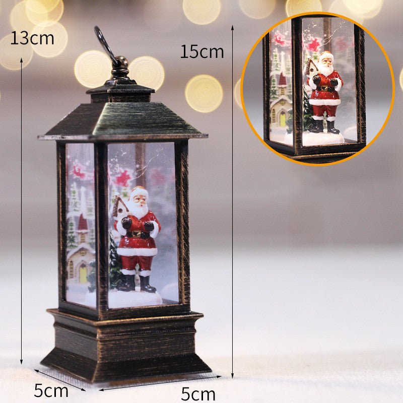 Christmas Simulation LED Flame Small Oil Lamp | Luxury Home Accessories | Heulog Glow