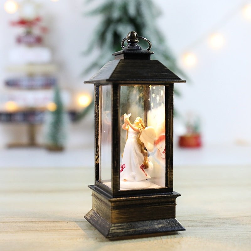 Christmas Simulation LED Flame Small Oil Lamp | Luxury Home Accessories | Heulog Glow