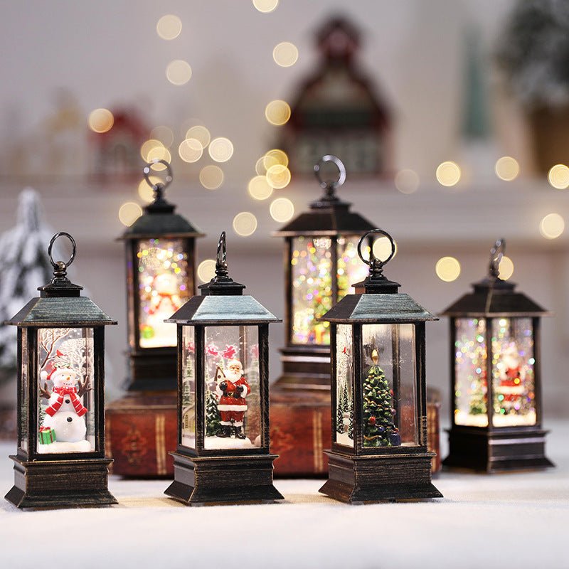 Christmas Simulation LED Flame Small Oil Lamp | Luxury Home Accessories | Heulog Glow