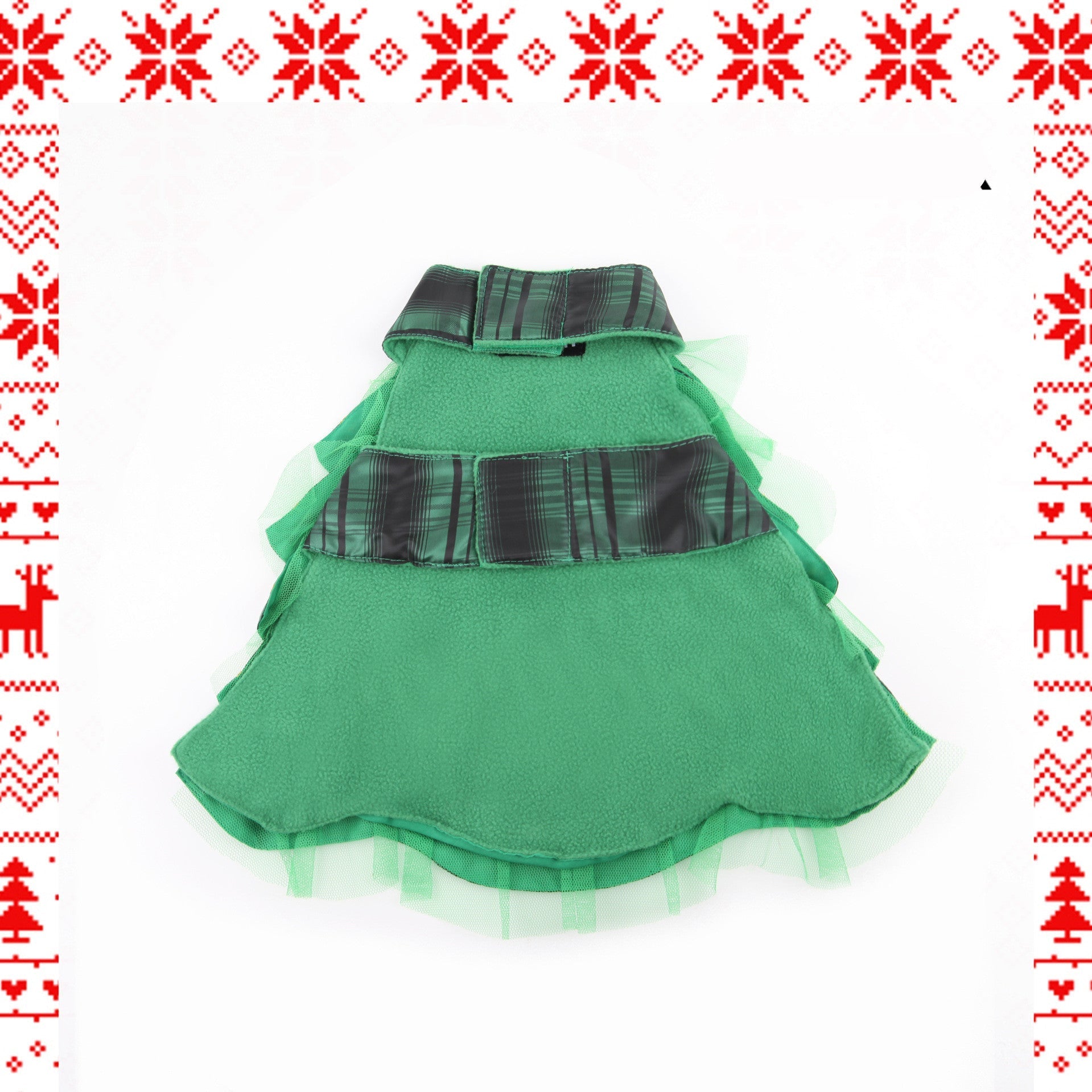 Christmas Tree Cape Pet Costume Cat Star Hat Small Clothes Suit | Luxury Home Accessories | Heulog Glow