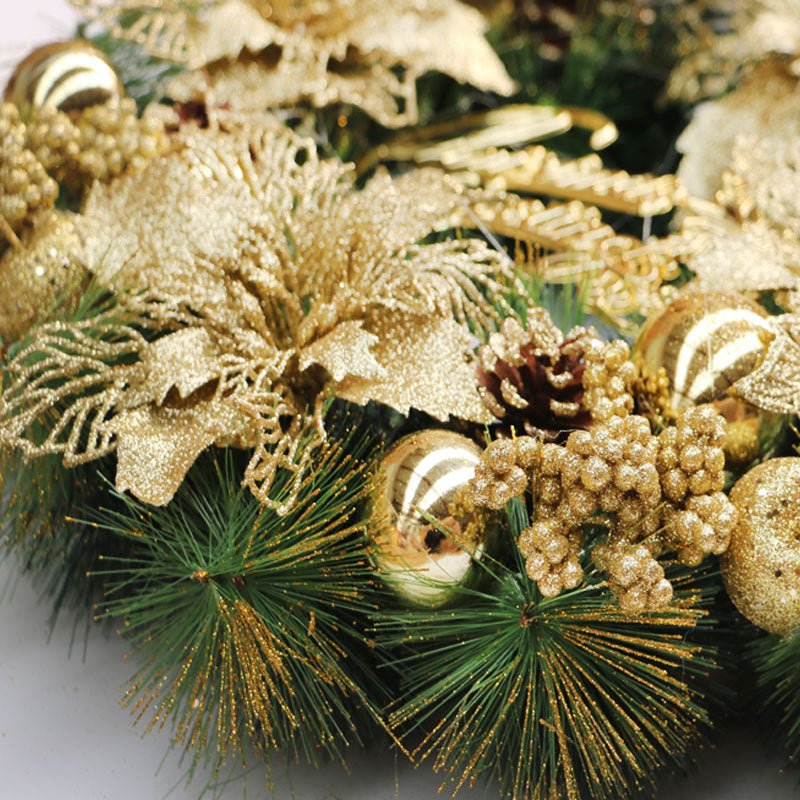 Christmas Wreath Door Hanging Decorations Festive Ornaments | Luxury Home Accessories | Heulog Glow