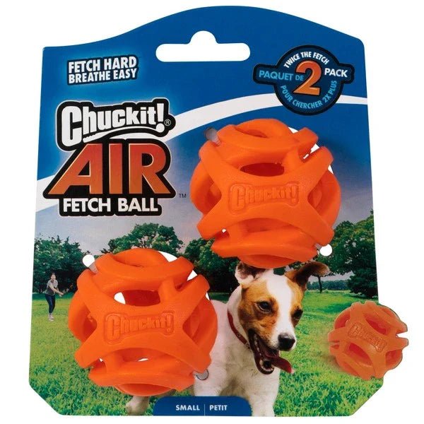 Chuckit! Air Fetch Ball Small (2pk) 4.8cm | Luxury Home Accessories | Heulog Glow