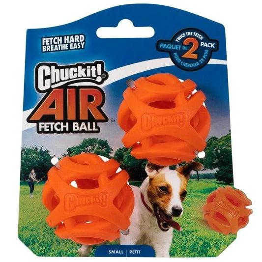 Chuckit! Air Fetch Ball Small (2pk) 4.8cm | Luxury Home Accessories | Heulog Glow