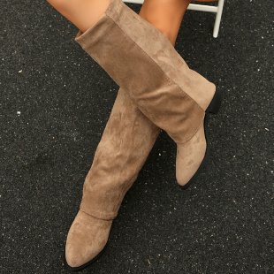 Chunky Heel Cowboy Boot Plus Size Knight Frye Boot | Luxury Home Accessories | Heulog Glow