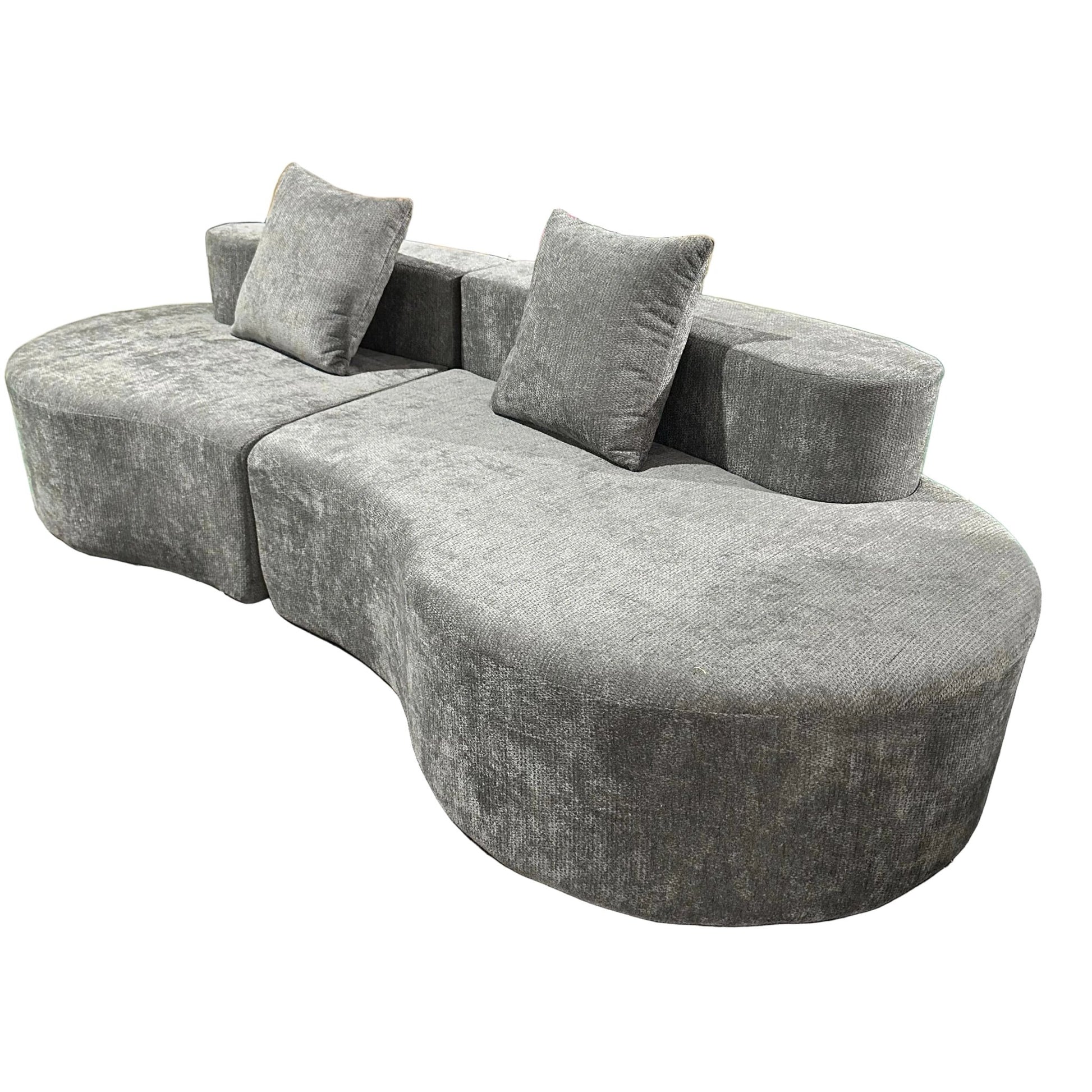 Cirrus Curve Modular Sofa | Sculptural Comfort | Luxury Home Accessories | Heulog Glow