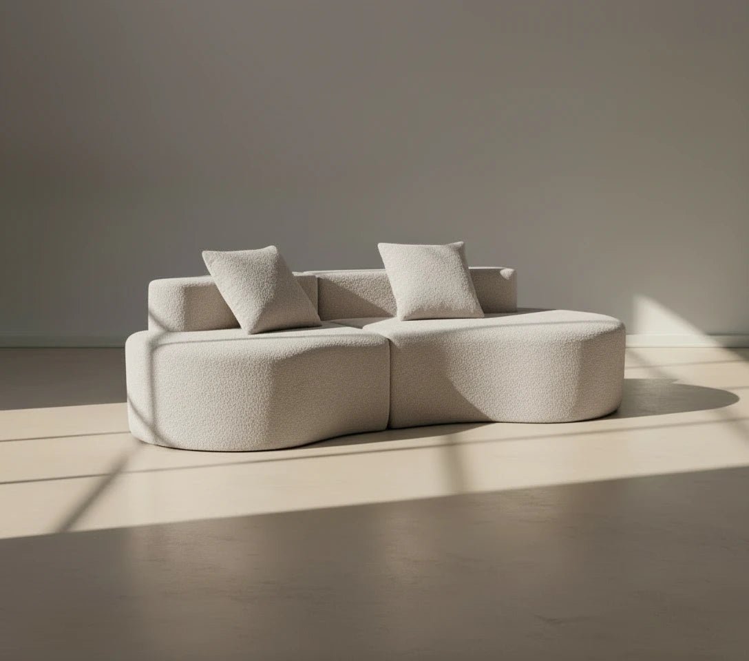 Cirrus Curve Modular Sofa | Sculptural Comfort | Luxury Home Accessories | Heulog Glow