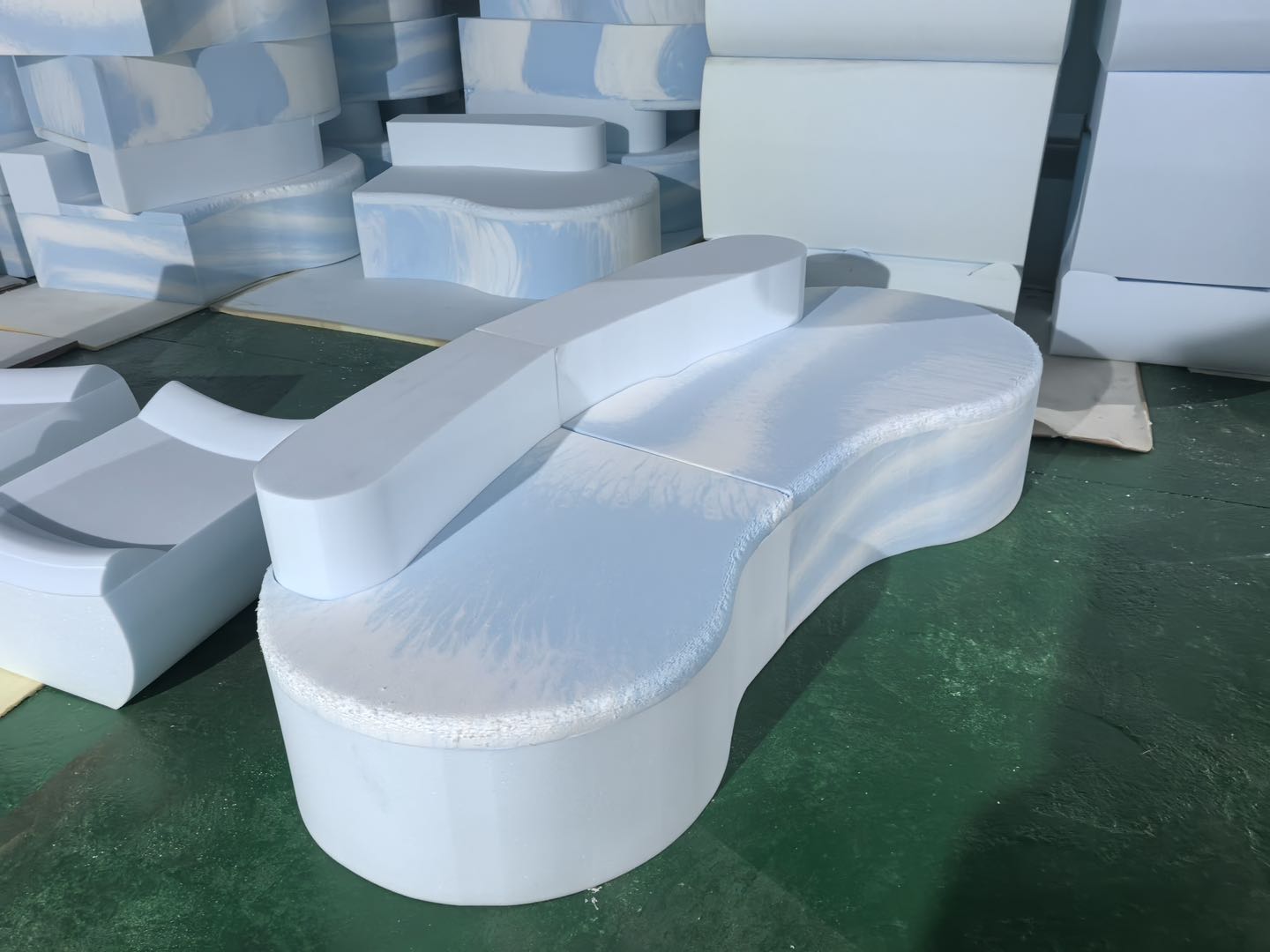 Cirrus Curve Modular Sofa | Sculptural Comfort | Luxury Home Accessories | Heulog Glow