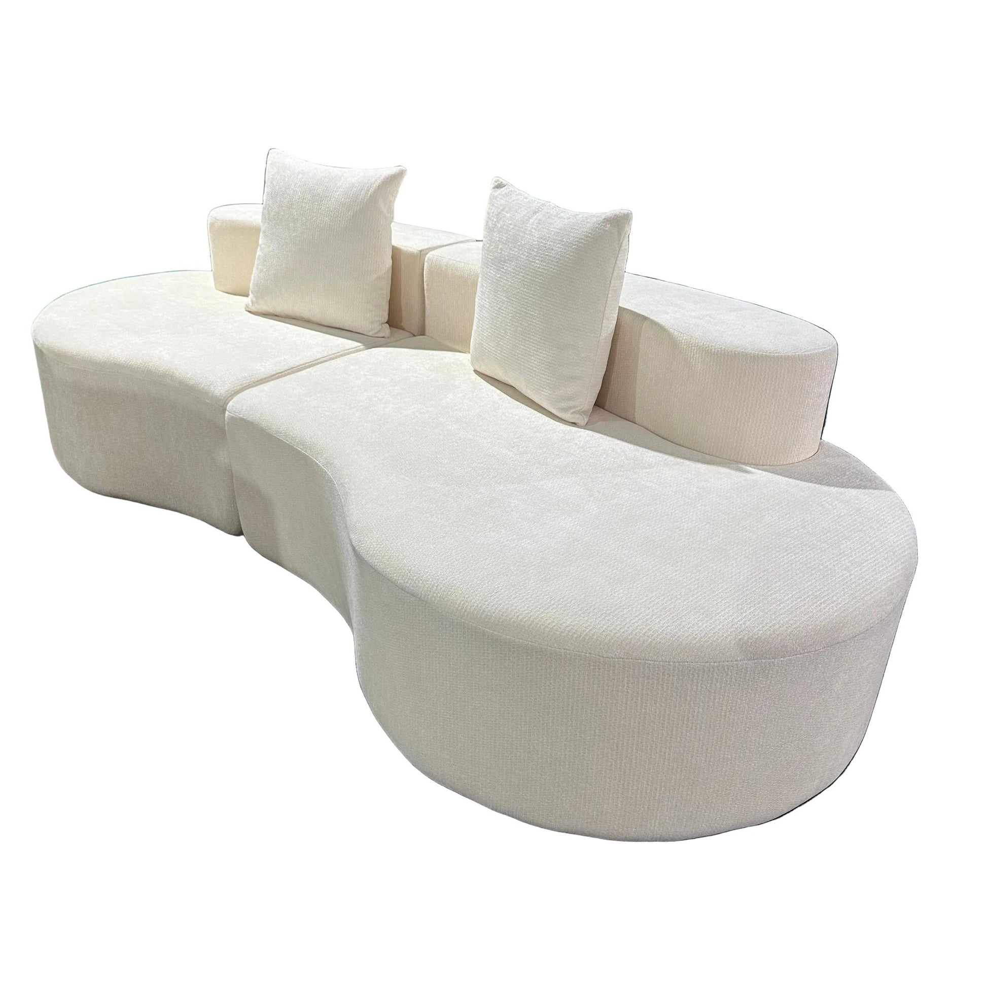 Cirrus Curve Modular Sofa | Sculptural Comfort | Luxury Home Accessories | Heulog Glow
