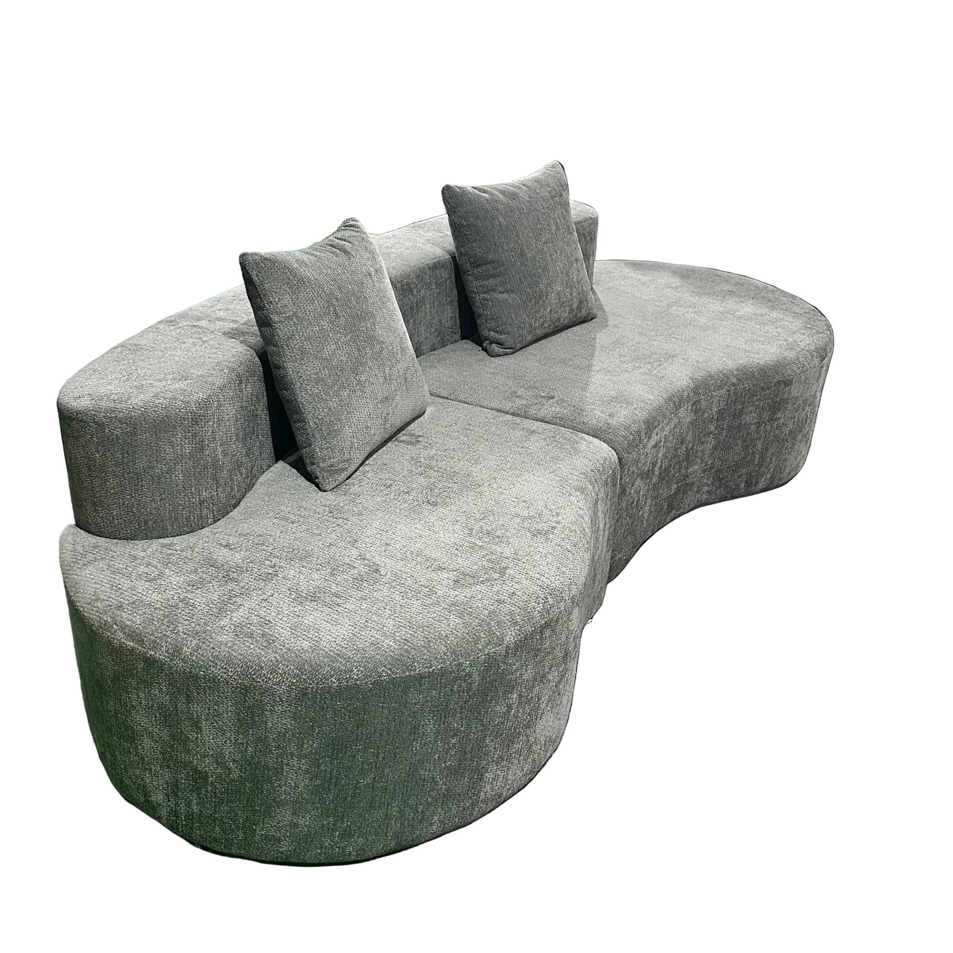 Cirrus Curve Modular Sofa | Sculptural Comfort | Luxury Home Accessories | Heulog Glow