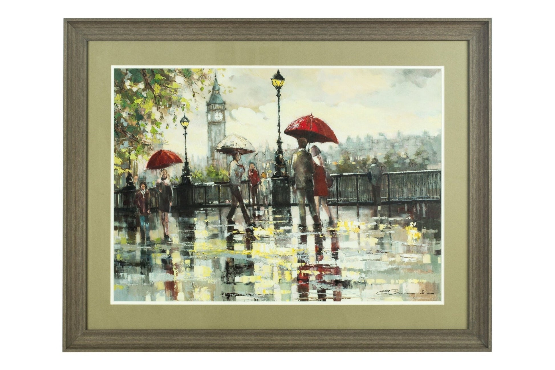 City Framed London Wall Art | Luxury Home Accessories | Heulog Glow