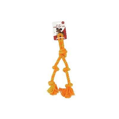 Classic Knotted Rope Handle Toy 6x280mm | Luxury Home Accessories | Heulog Glow