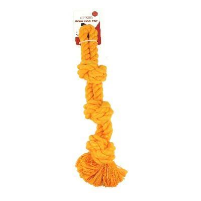 Classic Knotted Rope Toy Long 4x440mm | Luxury Home Accessories | Heulog Glow