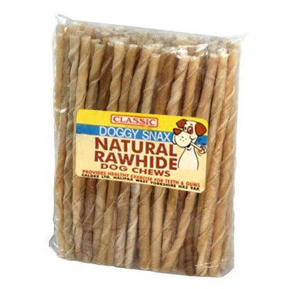 Classic Rawhide Twists 100x5" (9-10mm) | Luxury Home Accessories | Heulog Glow