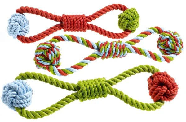 Classic Rope Tug Toy 330mm | Luxury Home Accessories | Heulog Glow