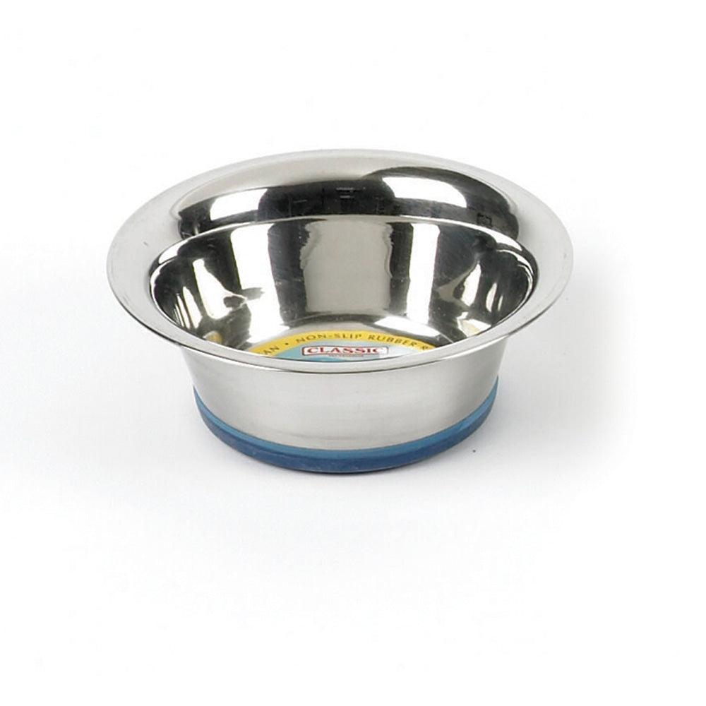 Classic S Steel Non-Slip Dish 6x4.5" | Luxury Home Accessories | Heulog Glow